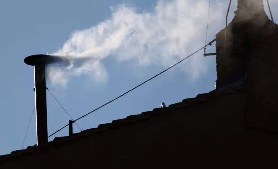 New Pope Elected: White Smoke Billows From Sistine Chapel