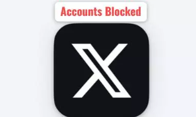 X Blocks 8,000 Accounts in India