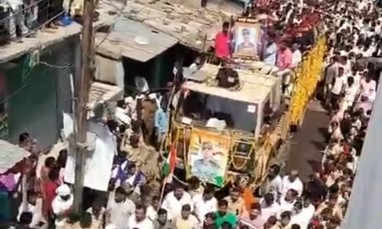 Last Rites of Army Jawan Conducted in Degloor