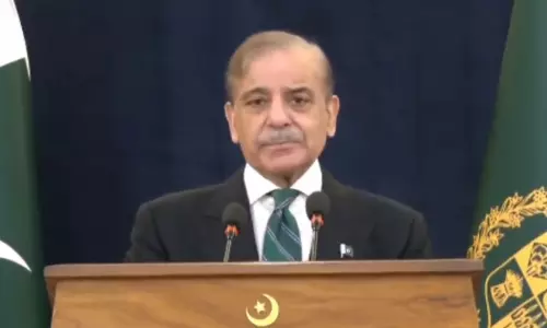 PM Shehbaz Praises Pak Army, Skips Ceasefire Breach in National Address