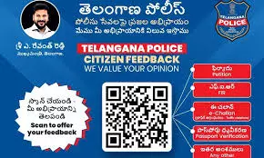 Telangana Police QR Feedback Flops Over Poor Visibility, Awareness