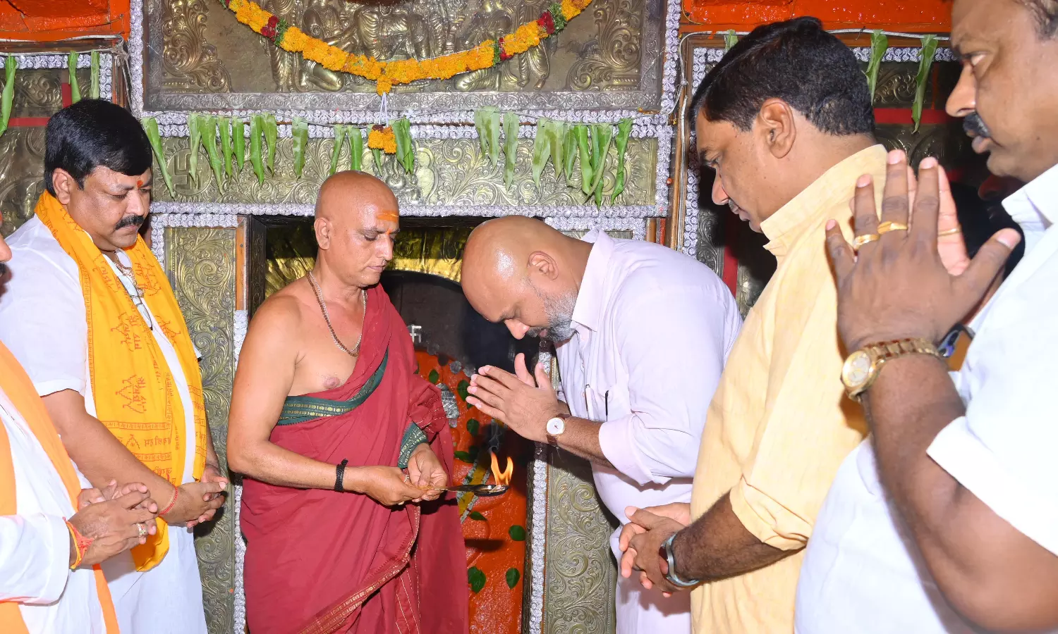 Arvind Dharmapuri Holds Puja For Soldiers, Hails Operation Sindoor