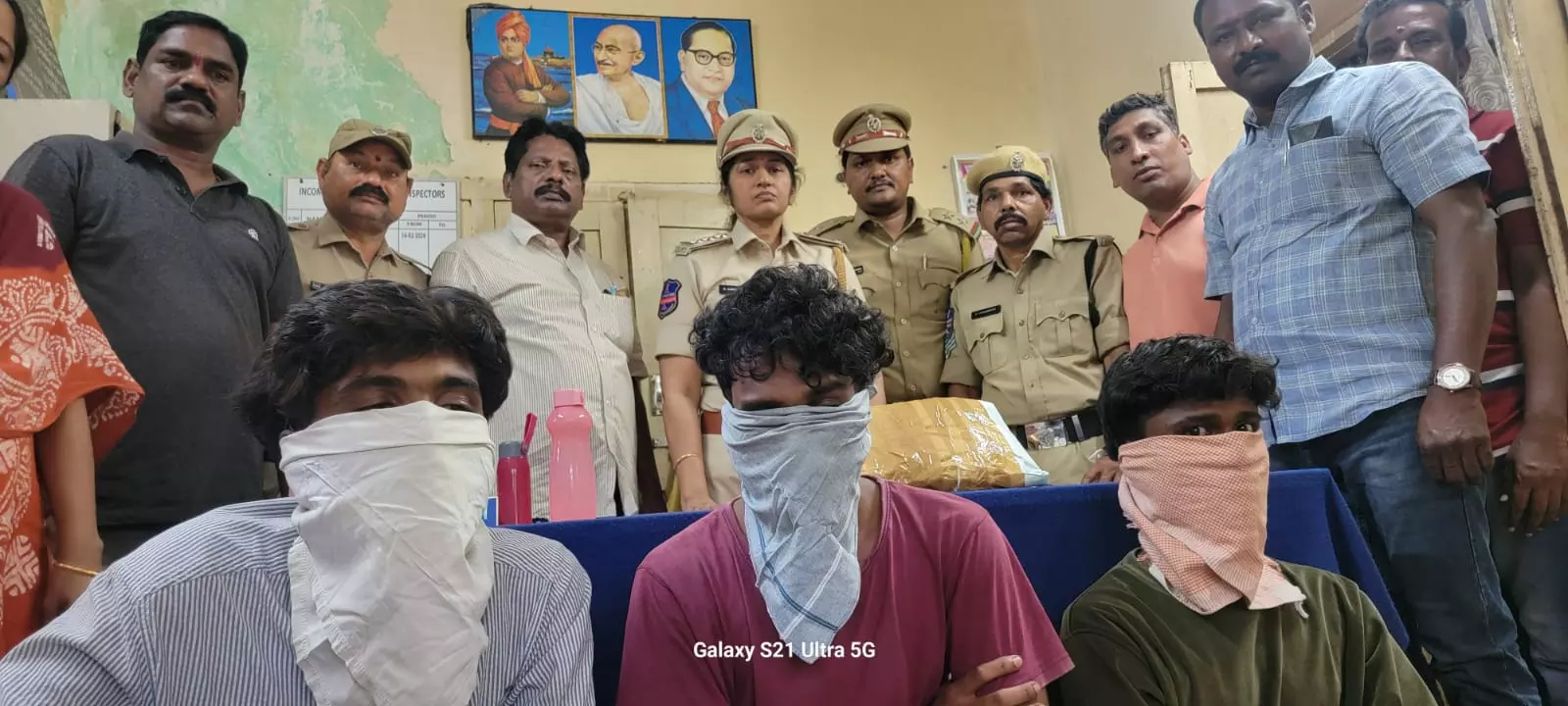 Three Youth Caught With Ganja In Hanamkonda Three Youth Caught With Ganja In Hanamkonda