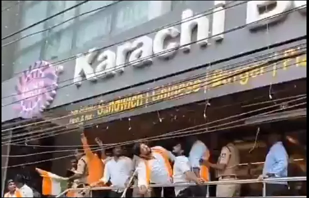 BJP Activists Booked for Attacking Karachi Bakery over Name Row BJP Activists Booked for Attacking Karachi Bakery over Name Row
