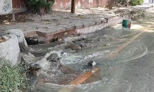 Drainage Overflow Troubles in Uppal IDA