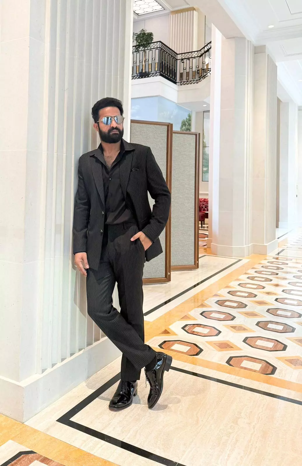 Man of Masses Jr NTR Turns Classy In A Black Suit Man of Masses Jr NTR Turns Classy In A Black Suit