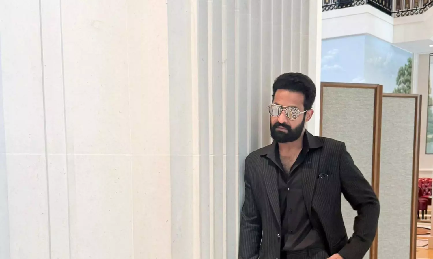 Man of Masses Jr NTR Turns Classy In A Black Suit Man of Masses Jr NTR Turns Classy In A Black Suit