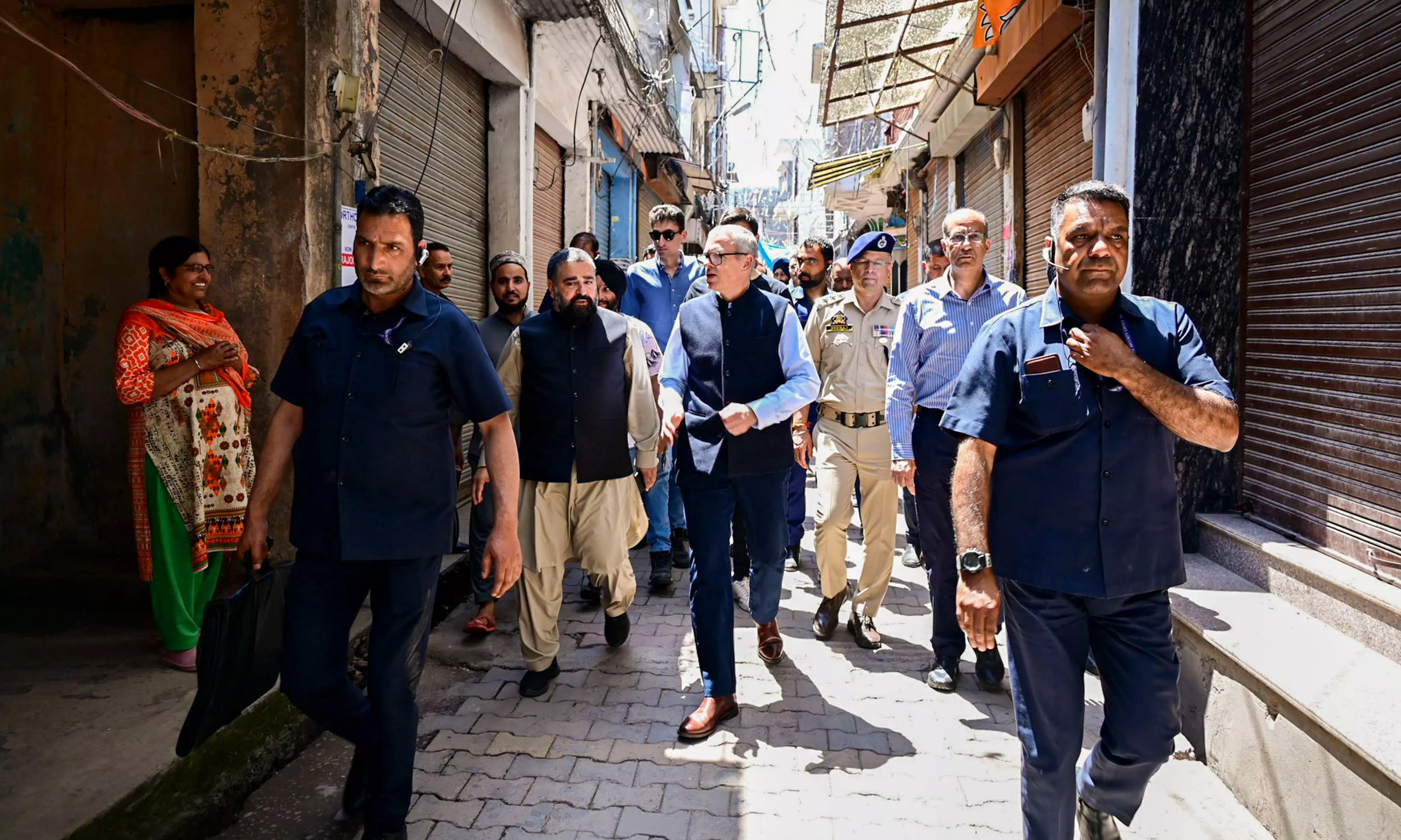 CM Omar Abdullah Visits Shell-Hit Poonch, Stresses Need For Building Bunkers