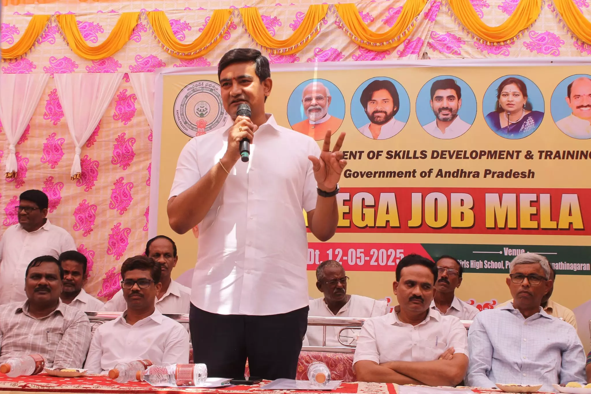 Andhra Pradesh Aims to Create 20 Lakh Jobs, Says Minister Srinivas