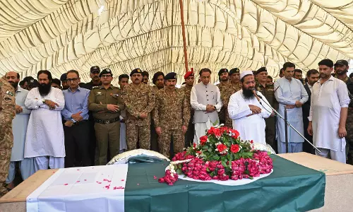Top Pak Officers Attend Funeral of Terrorists Killed in Op Sindoor