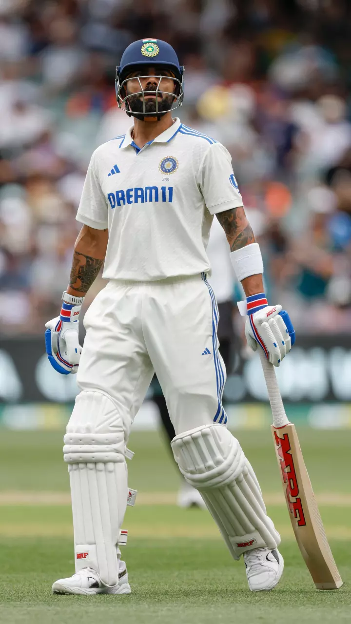 In Pics: Virat Kohlis Test Career