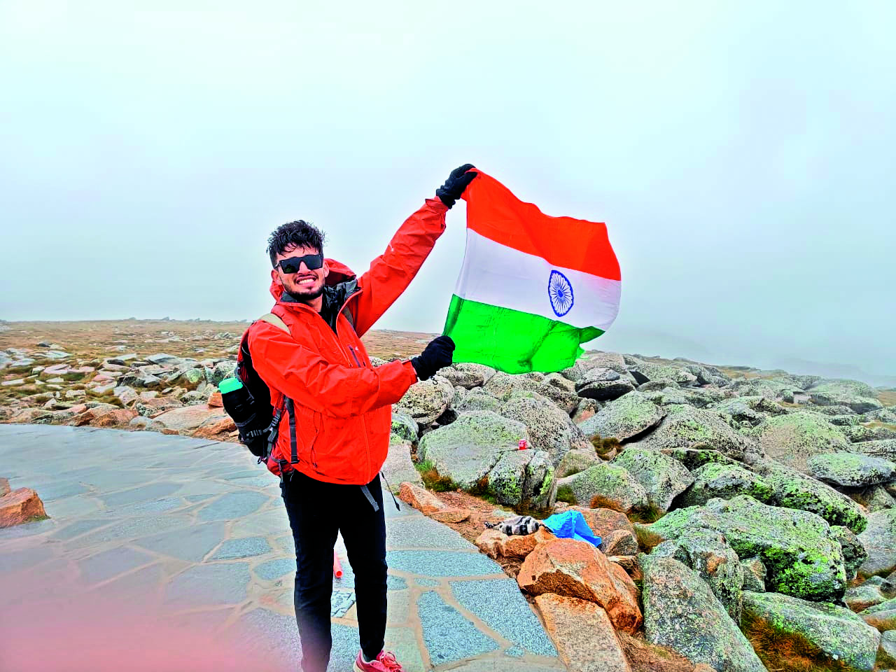 On a Mountaineering High