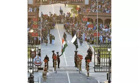 India, Pakistan Exchange Border Personnel at Attari-Wagah Post