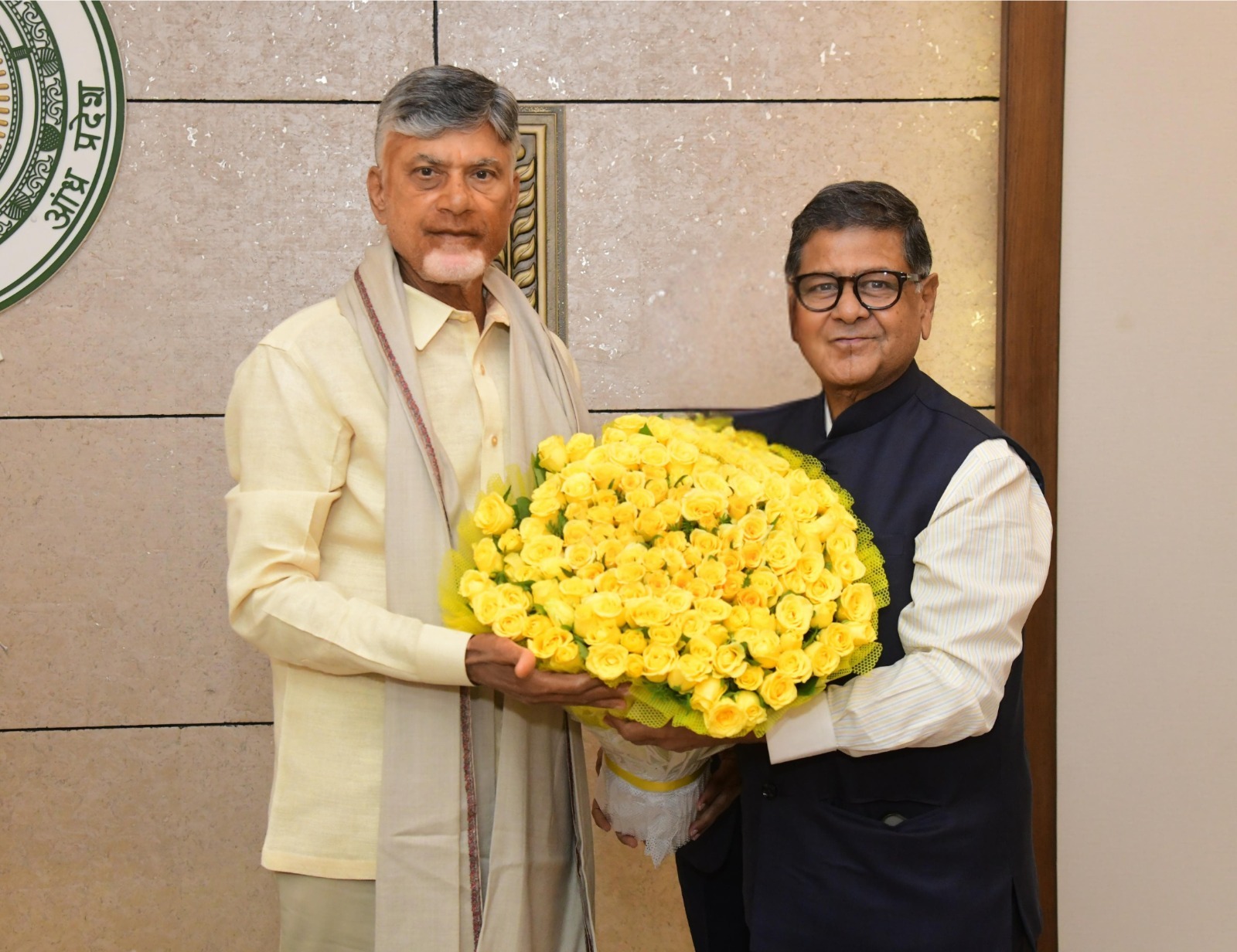 Jairaj Metal SK Goenka Meets AP CM Naidu