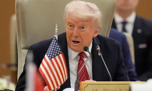 Trumps Meets With Syrias Former-Insurgent-Turned-Leader In Saudi Arabia