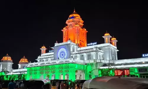 Railway Stations Illuminate in Tricolour to Honour Indian Armed Forces