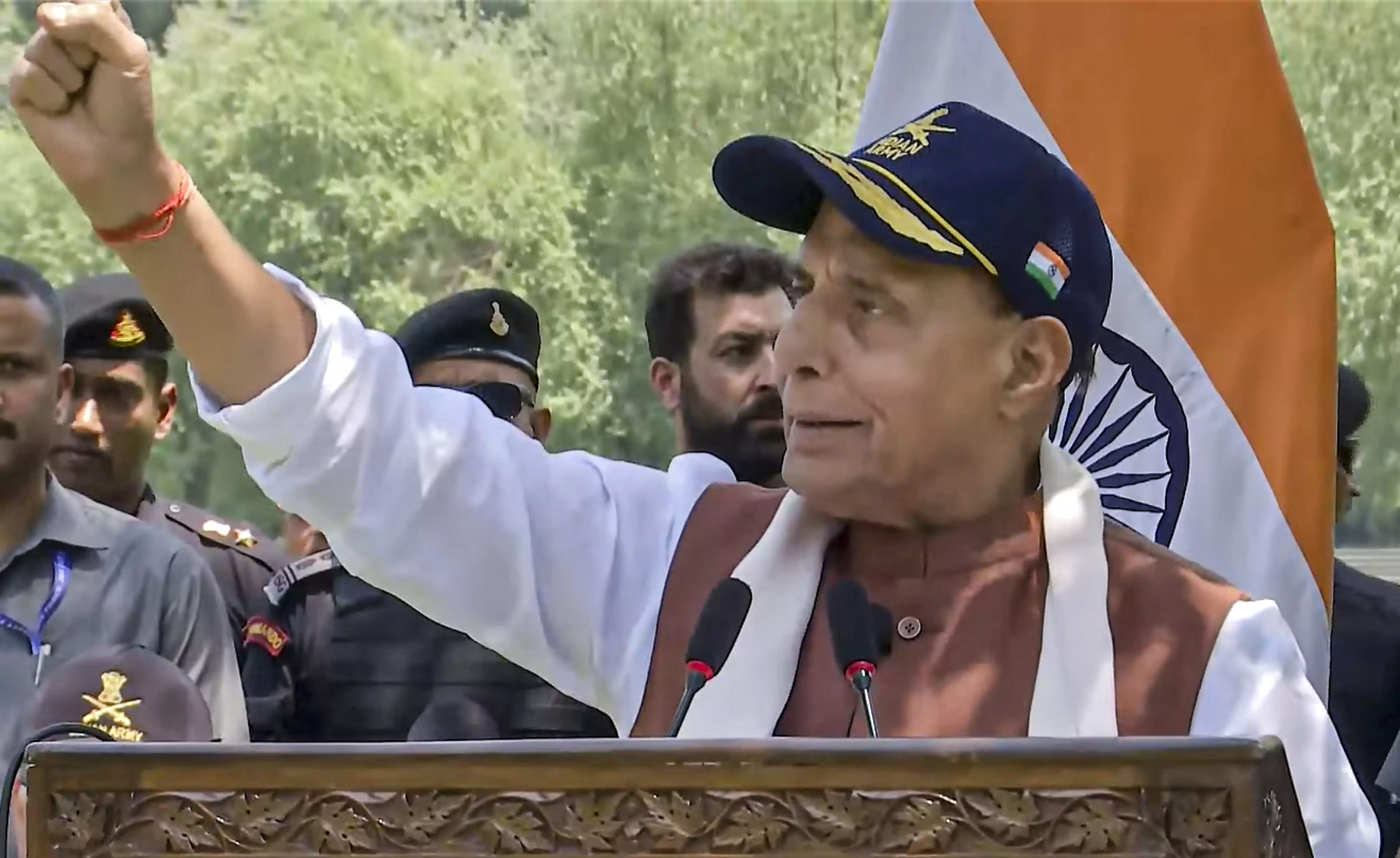 IAEA Should Monitor Pak Nuclear Weapons: Rajnath