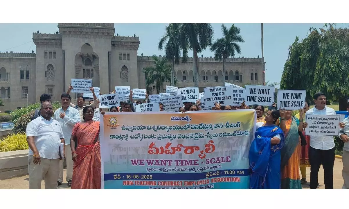 OU Contract Staff Seek Time-Scale Pay