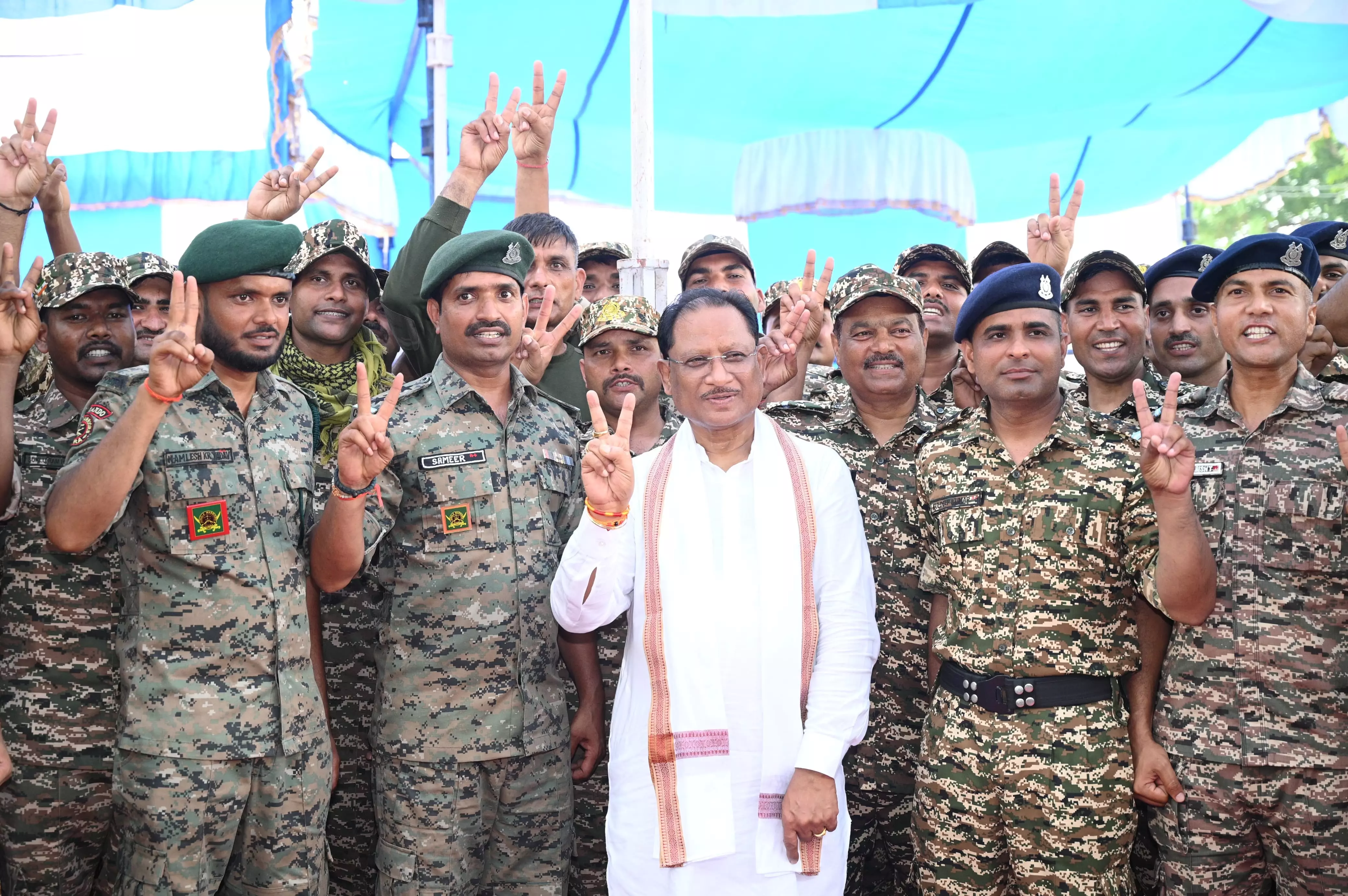 Chhattisgarh CM Reviews Security Situation In Bastar Post- Karregutta Op