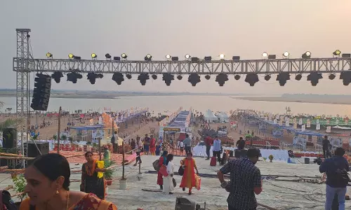 Saraswati Pushkaralu Begins At Triveni Sangam In Kaleshwaram