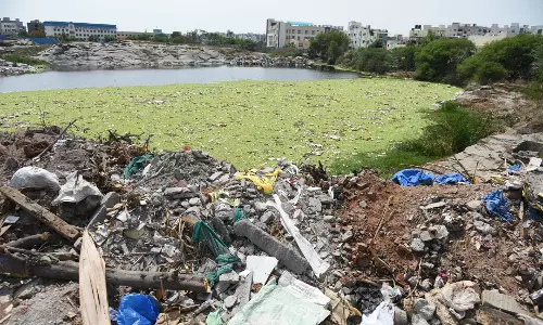 11 PM Drama: Kompally Lake Becomes a Victim 11 PM Drama: Kompally Lake Becomes a Victim