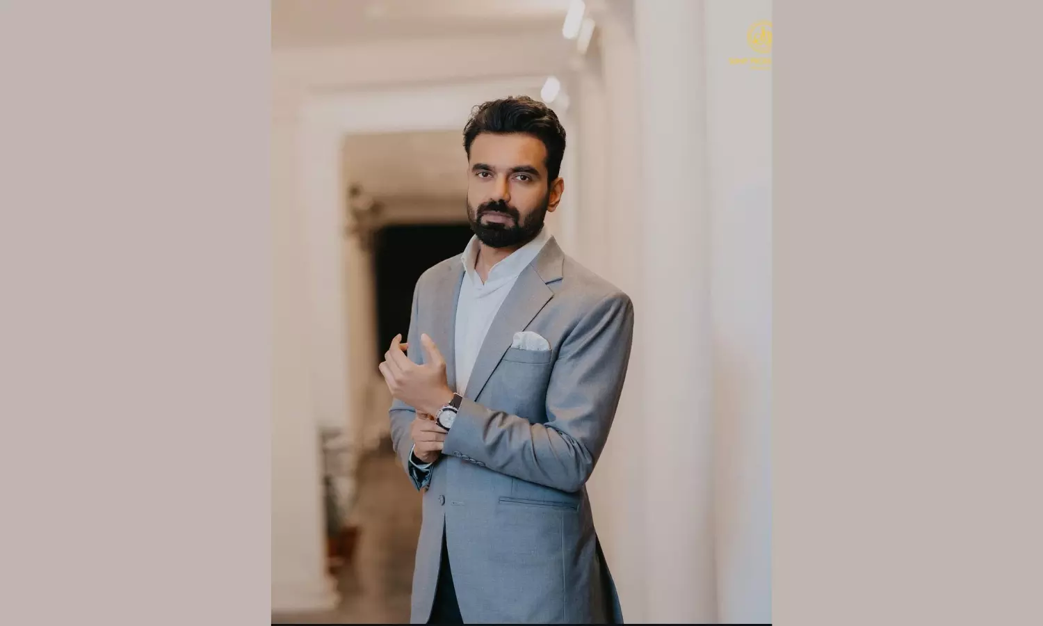 Former IAS Turned Actor Abhishek Singh Arrives at Cannes Film Festival to Walk the Red Carpet