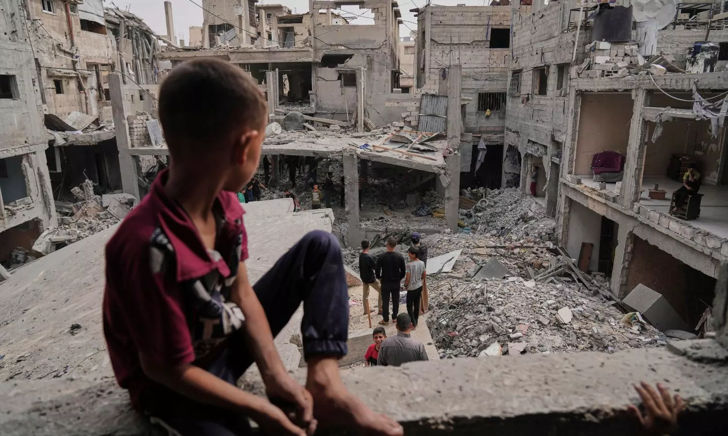 54 People Killed in Overnight Airstrikes on Southern Gaza City, Hospital Says