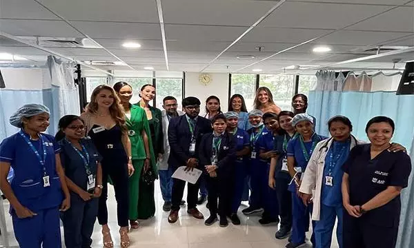 AIG Hospitals Enthrals Miss World Contestants
