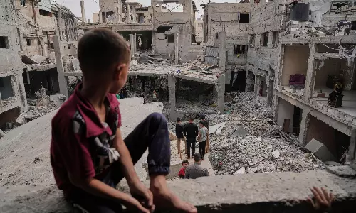 54 People Killed in Overnight Airstrikes on Southern Gaza City, Hospital Says