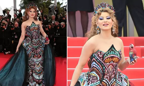 Urvashi Rautela Steals the Spotlight at Cannes 2025 with Dazzling Couture Look