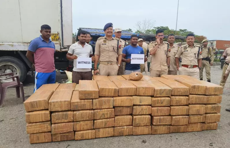 Assam Police Seize 1,500 kg Drugs, 3 Arrested