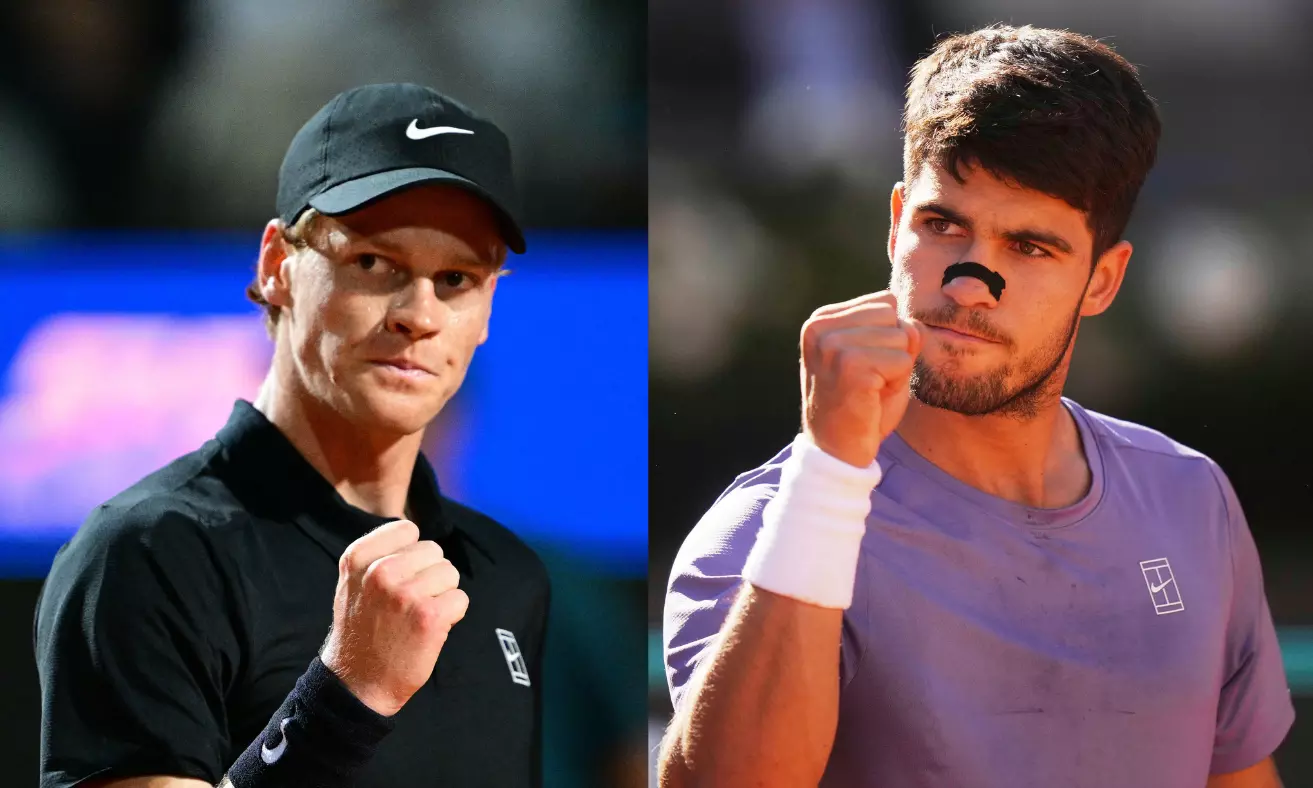 Sinner to Renew Rivalry With Alcaraz in Italian Open Final
