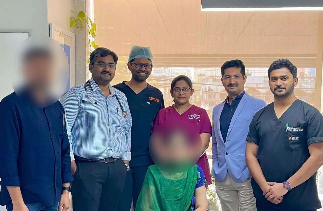 KIMS Surgeons Successfully Remove Retrosternal Goiter In high-risk Surgery