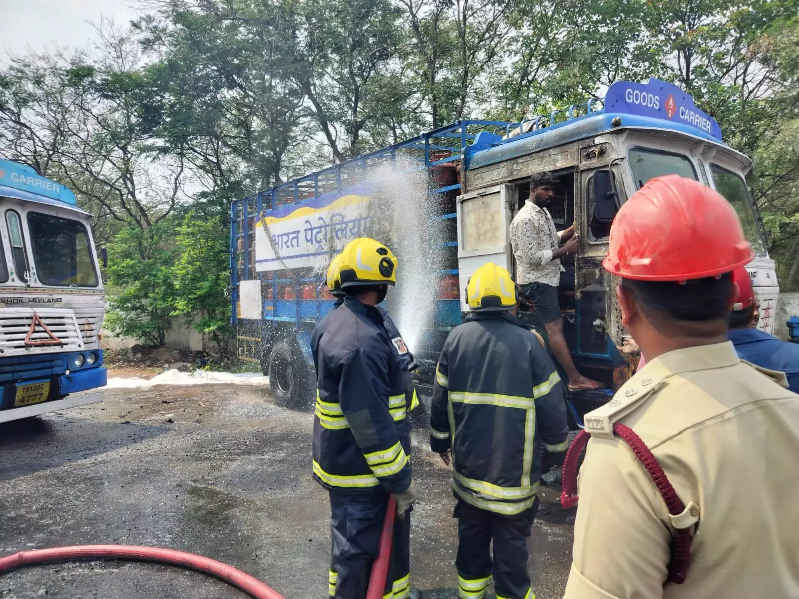 Major Fire Mishap Averted in Cherlapally