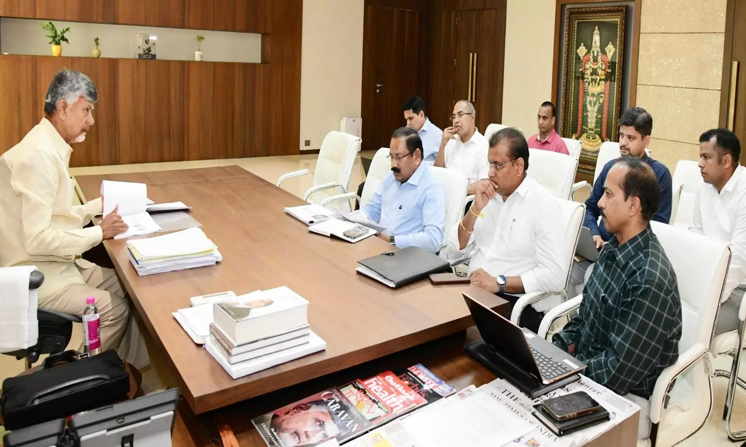 CM Plans Surprise Visits to Check Quality of Services in Andhra Pradesh