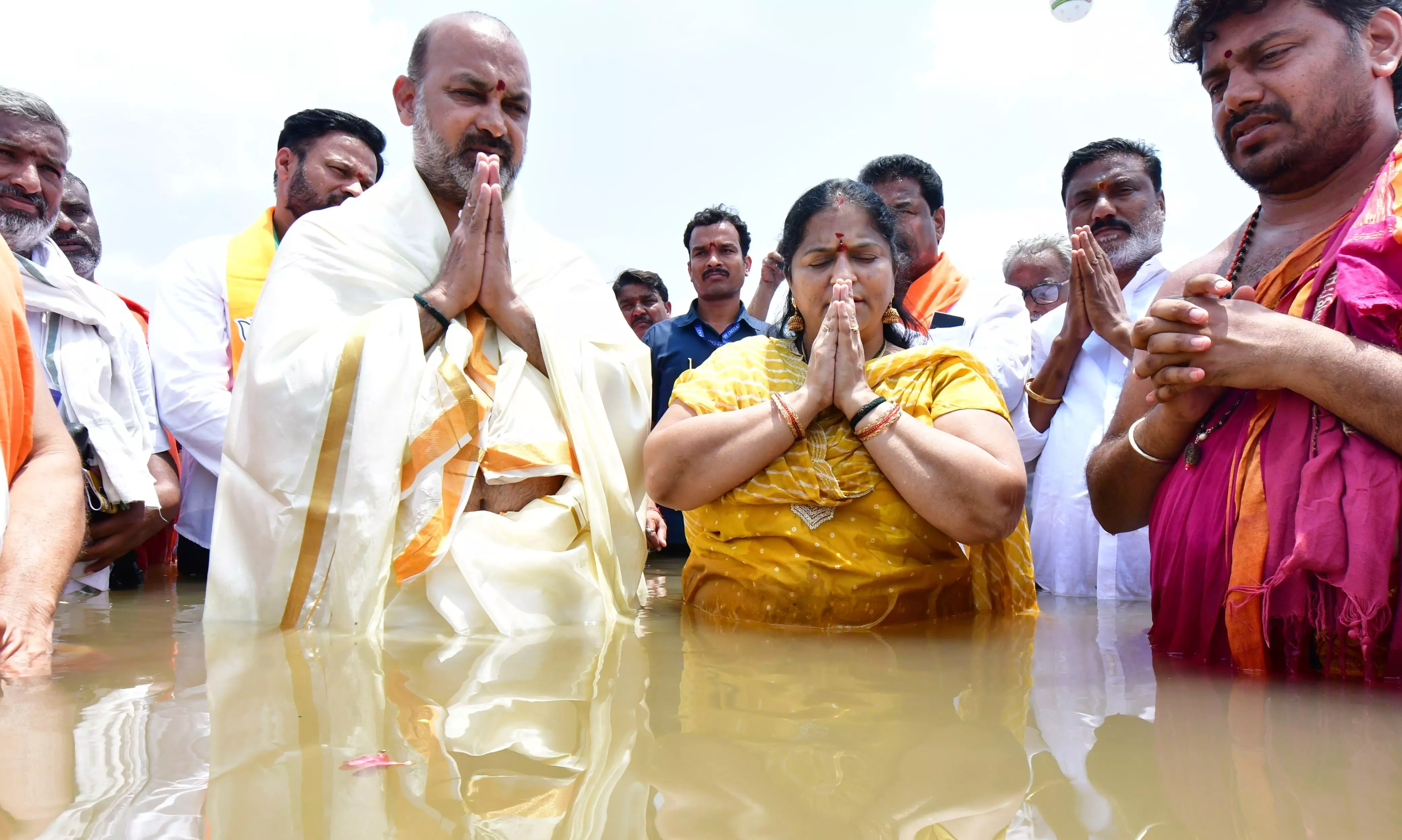 Bandi Seeks More Funds for Saraswati Pushkaralu