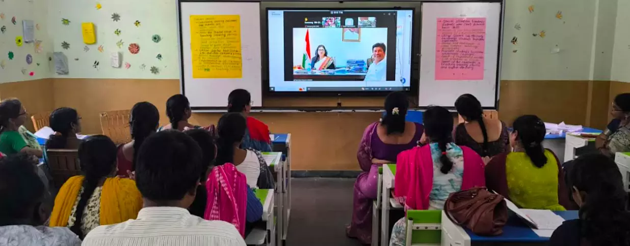 17,771 Telangana Teachers Participate In 5-day Training Session