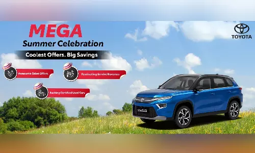 Toyota Announces Mega Summer Celebration Across All Dealerships in South India