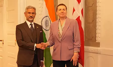 Jaishankar Meets Danish Minister Morten Bodskov to Boost Bilateral Ties