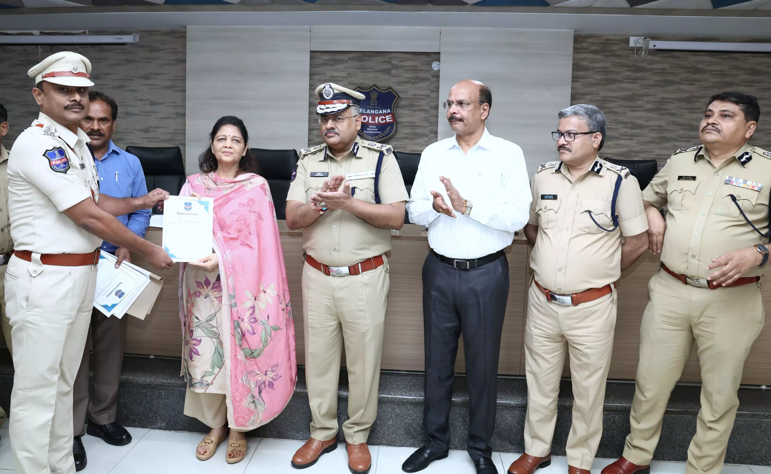 Telangana Police Emerged As Top-Performing Department In Country: DGP