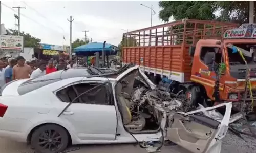 Basara Road Accident: Three Friends Killed