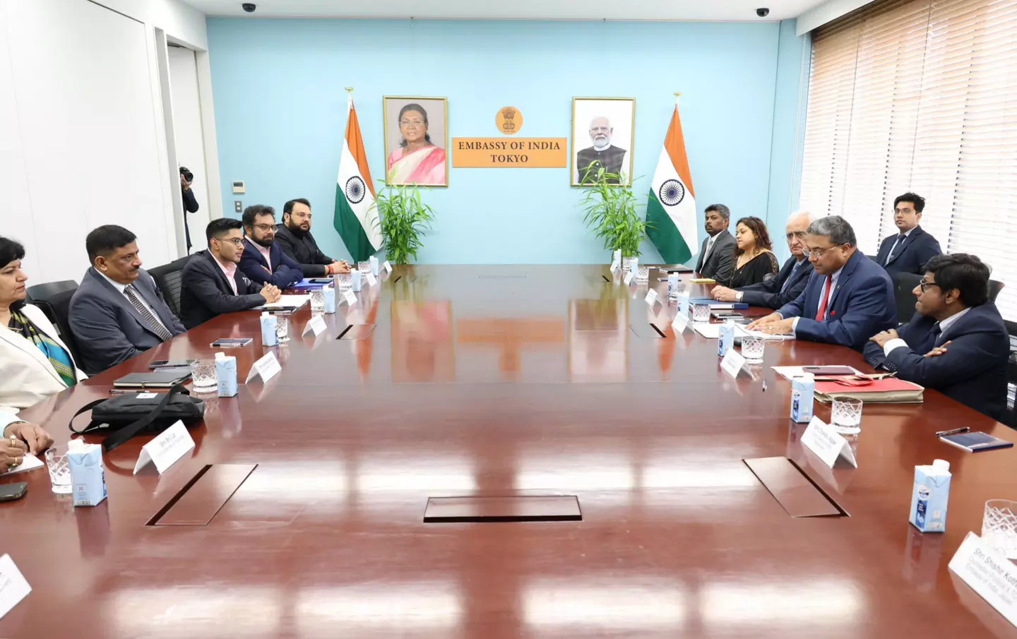 India Envoy to Japan Briefs All-Party Delegation