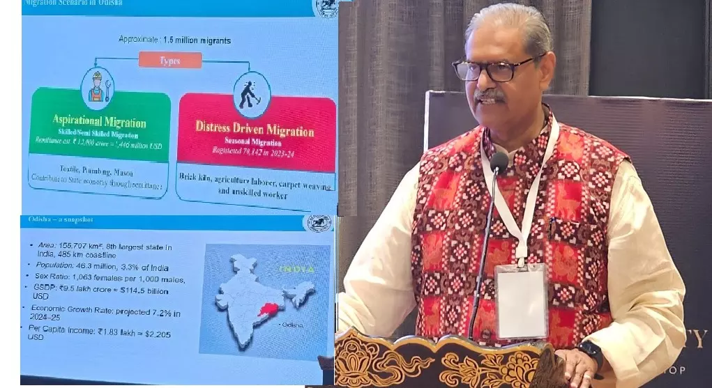 Odisha Deputy CM KV Singh Deo represents India at South Asia Labor Mobility Conference