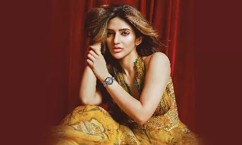 Sreeleela Is Scintillating In Golden Ensemble