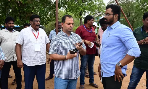 Top Official Reviews Saraswati Pushkaralu Arrangements at Kaleshwaram