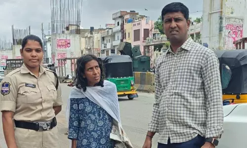 Rachakonda CP Rescues Homeless Woman
