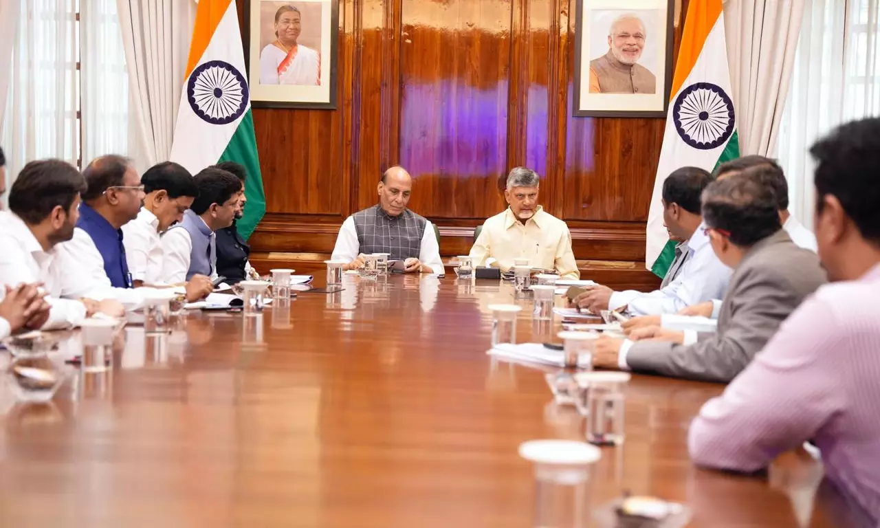 Andhra CM Naidu Seeks Centres Support for Rooftop Solar Scheme, Defence Manufacturing Hub