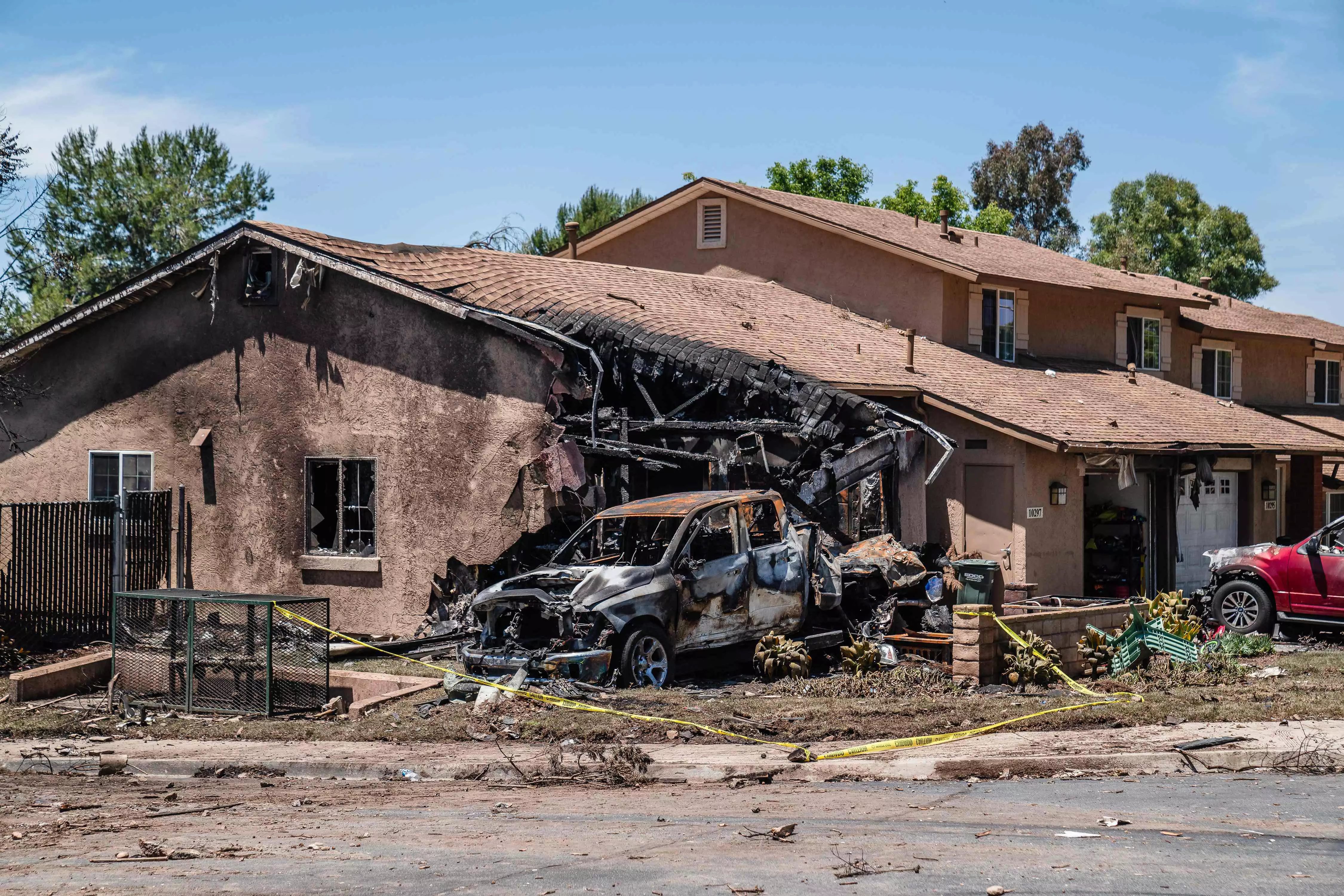 Several Dead in Fiery Plane Crash on California Neighborhood