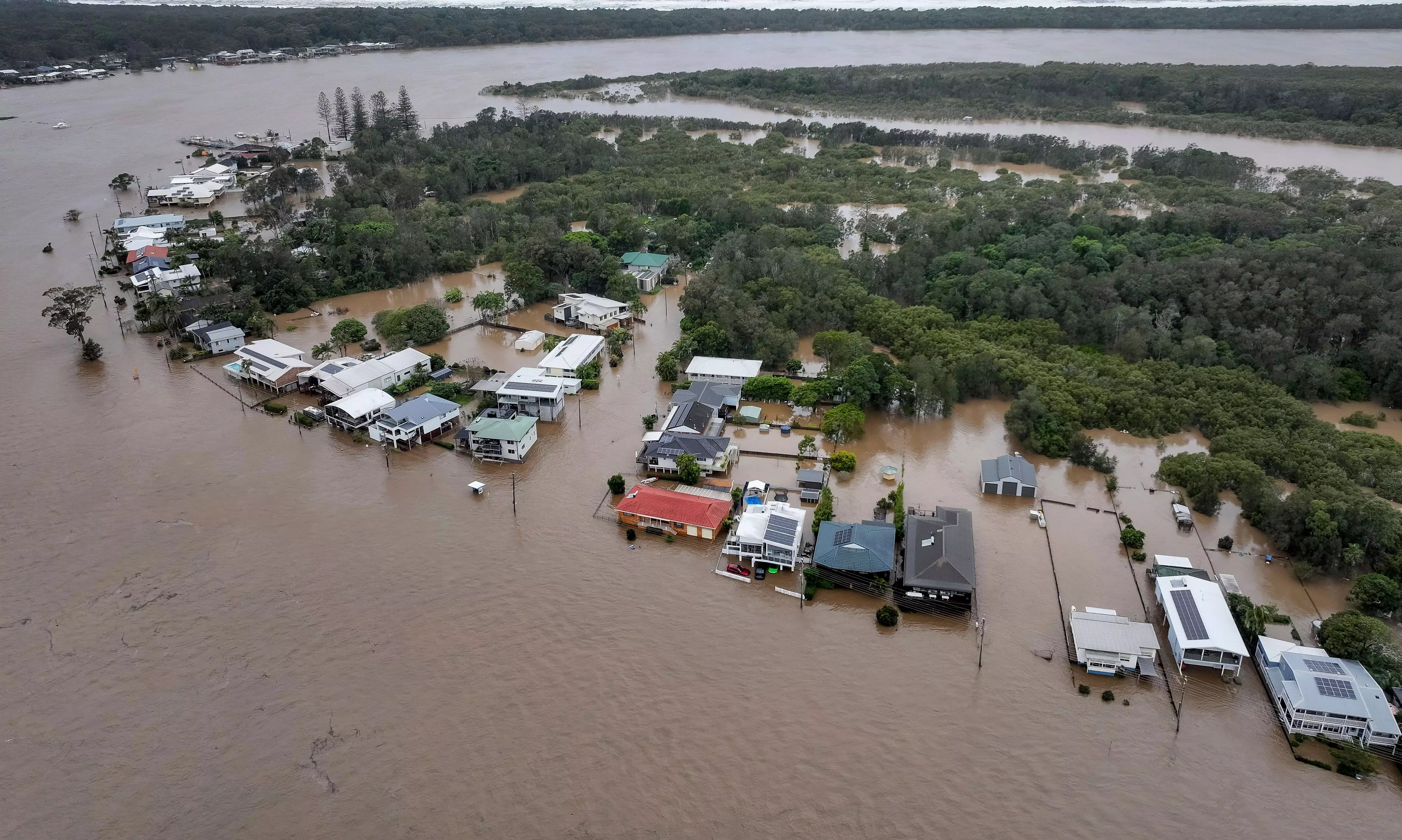 Record Floodwaters in Eastern Australia Leave 4 Dead And 1 Missing