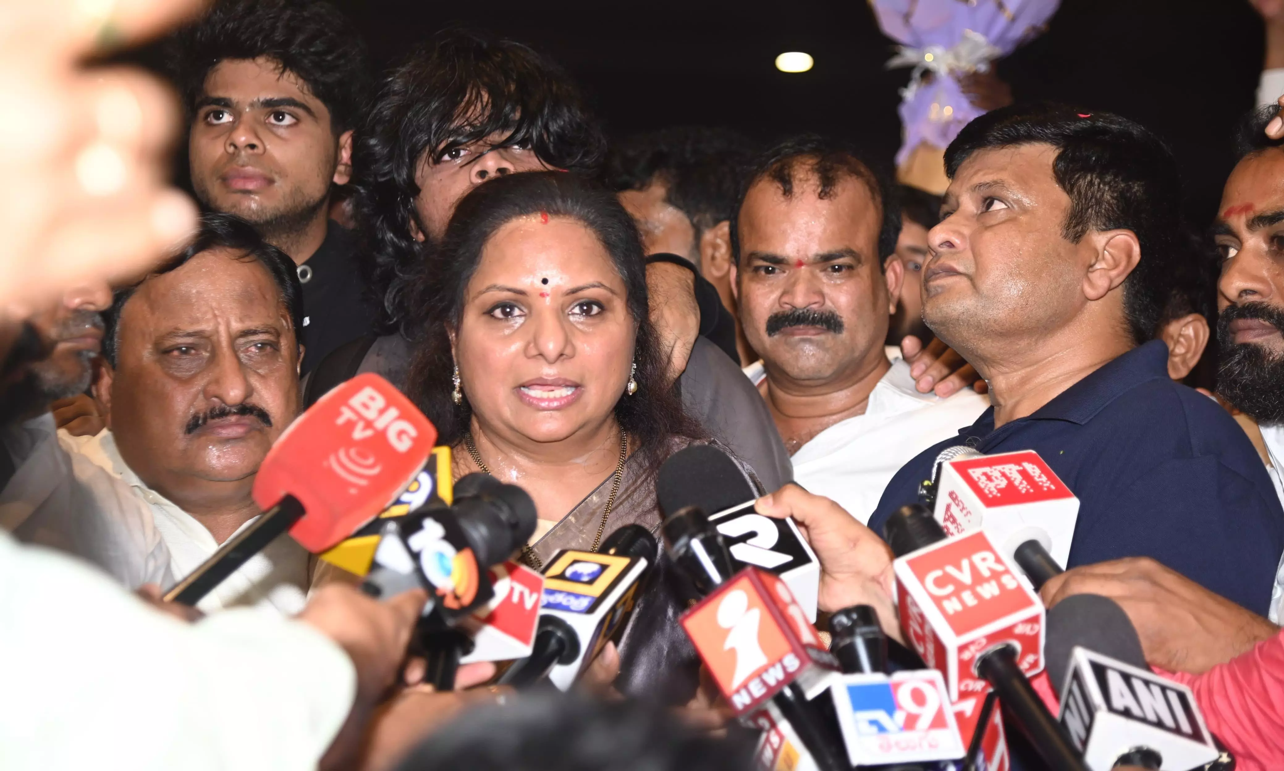 God KCR in Devils Ring, Says Kavitha